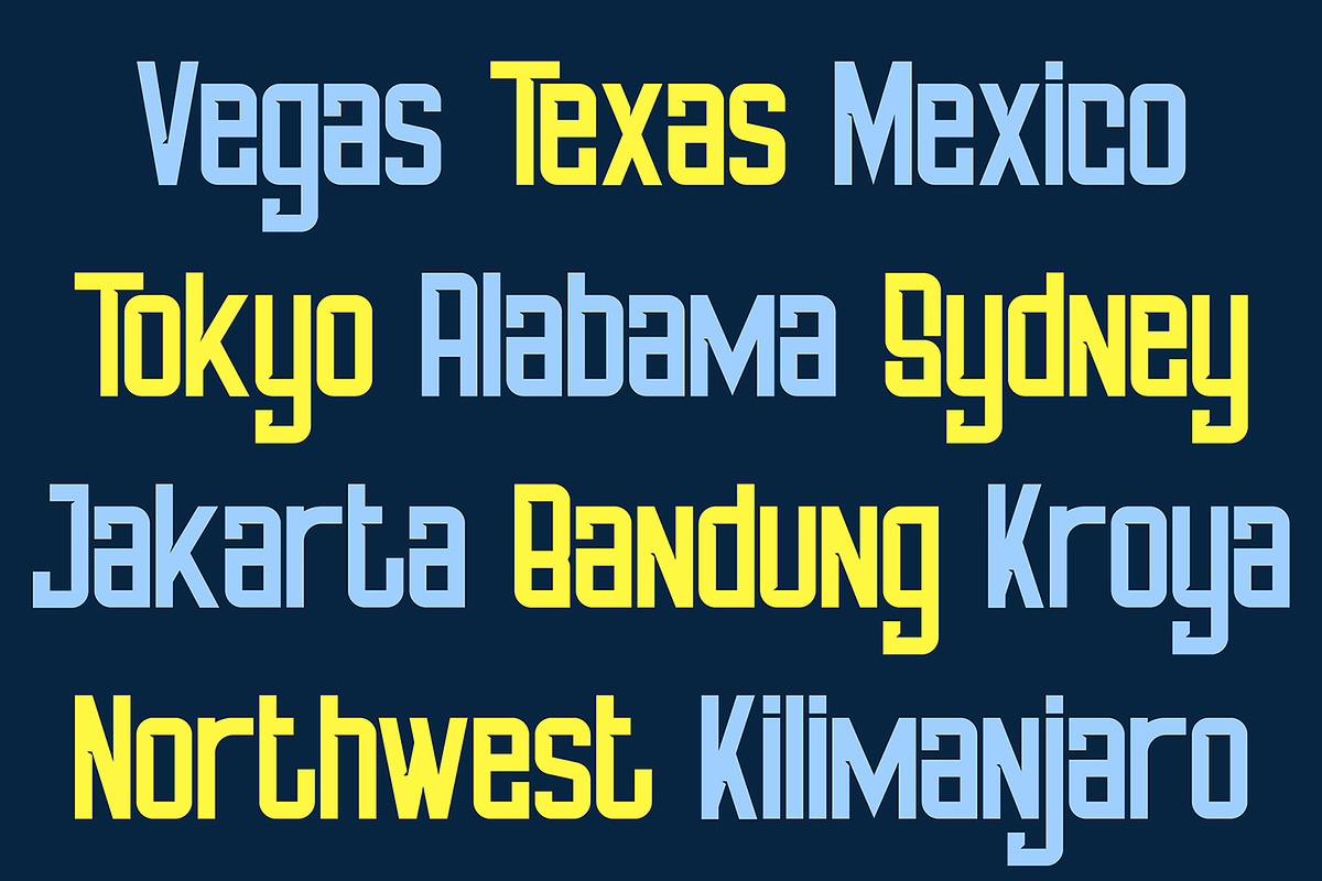 Calvines - Sporty Sans Serif, a Sans Serif Font by StringLabs (Photo 4 of 8)