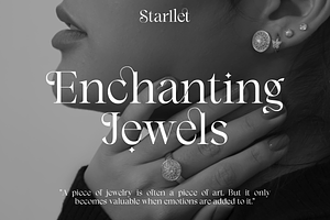 Starllet - Modern Serif Font