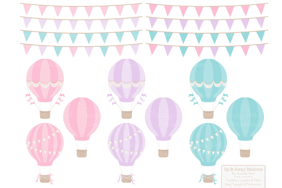 Fresh Hot Air Balloons & Patterns, an Illustration by Amanda Ilkov (Photo 4 of 5)