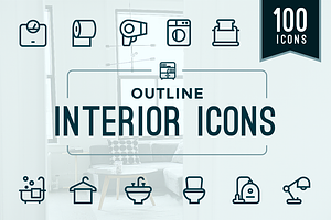 Home Interior / Household Icons