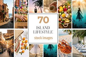 70 Island Lifestyle Stock Photos, a Holiday Photo by Selenique Studio