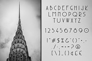 RIOT - An Art Deco Display Font, a Sans Serif Font by Hannah Marks (Thumbnail 2 of 4)