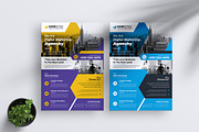 Corporate Theme Business Flyer, a Flyer Template by Graphiexperto (Thumbnail 1 of 6)