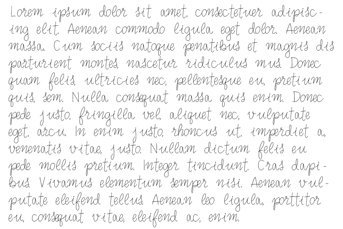 Mono Virgin Script preview 5