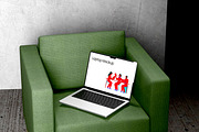 LAPTOP MOCKUP, a Device Mockup by safrizalstudio (Thumbnail 2 of 4)