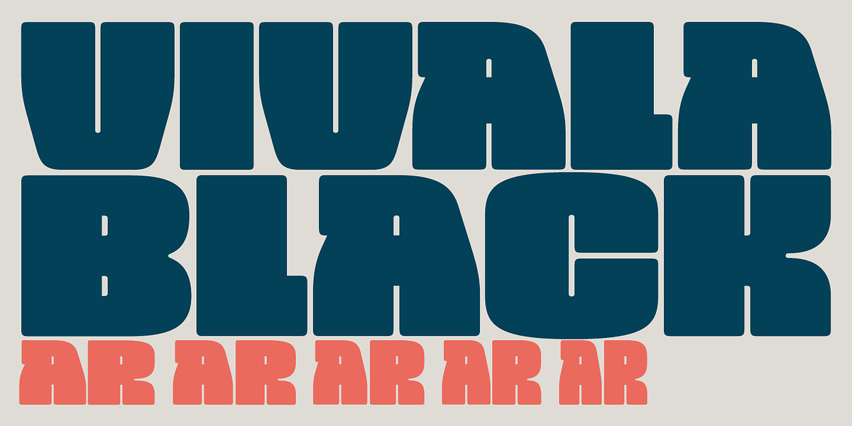Vivala Black, a Font by VivalaType (Photo 1 of 7)