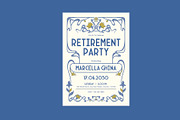 Retirement Party Invitation, a Card Template by Neermana (Thumbnail 4 of 4)