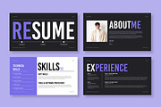Resume Presentation Template, a Presentation Template by MightyDesign (Thumbnail 2 of 7)