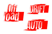 Wheel Tire Alphabet & Lettering Pack, a Transportation Illustration by Annyart Design (Thumbnail 11 of 14)