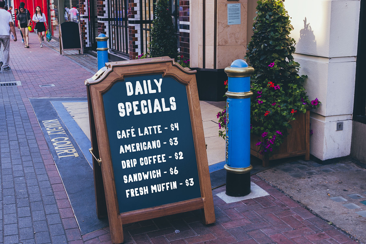 Morning Brew - Hand Painted Font, a Sans Serif Font by Surplus Type Co (Photo 9 of 10)