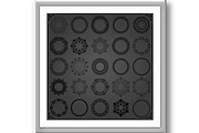 Set of Vector Round Patterns, a Decorative Illustration by FineArtStudio (Thumbnail 3 of 3)