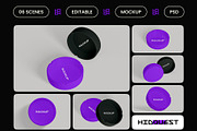 Ashtray Plate Mockup, a Mockup by hiddemaru (Thumbnail 2 of 4)