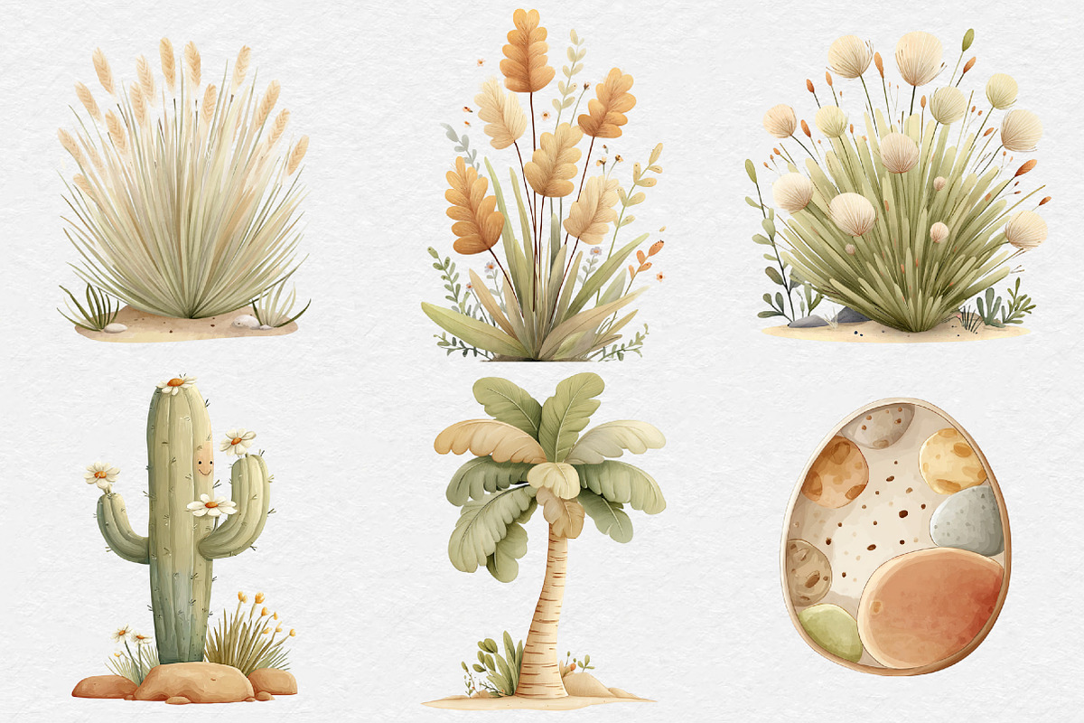 Whimsical Forest Clipart, an Illustration by DreamCafeArt (Photo 7 of 8)
