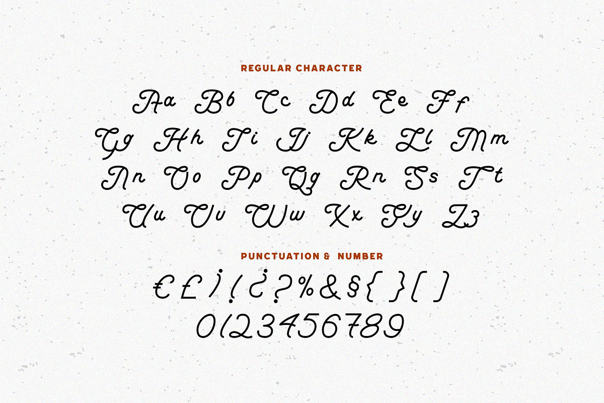 Luckhig Rudhar - Retro Script Font preview 5