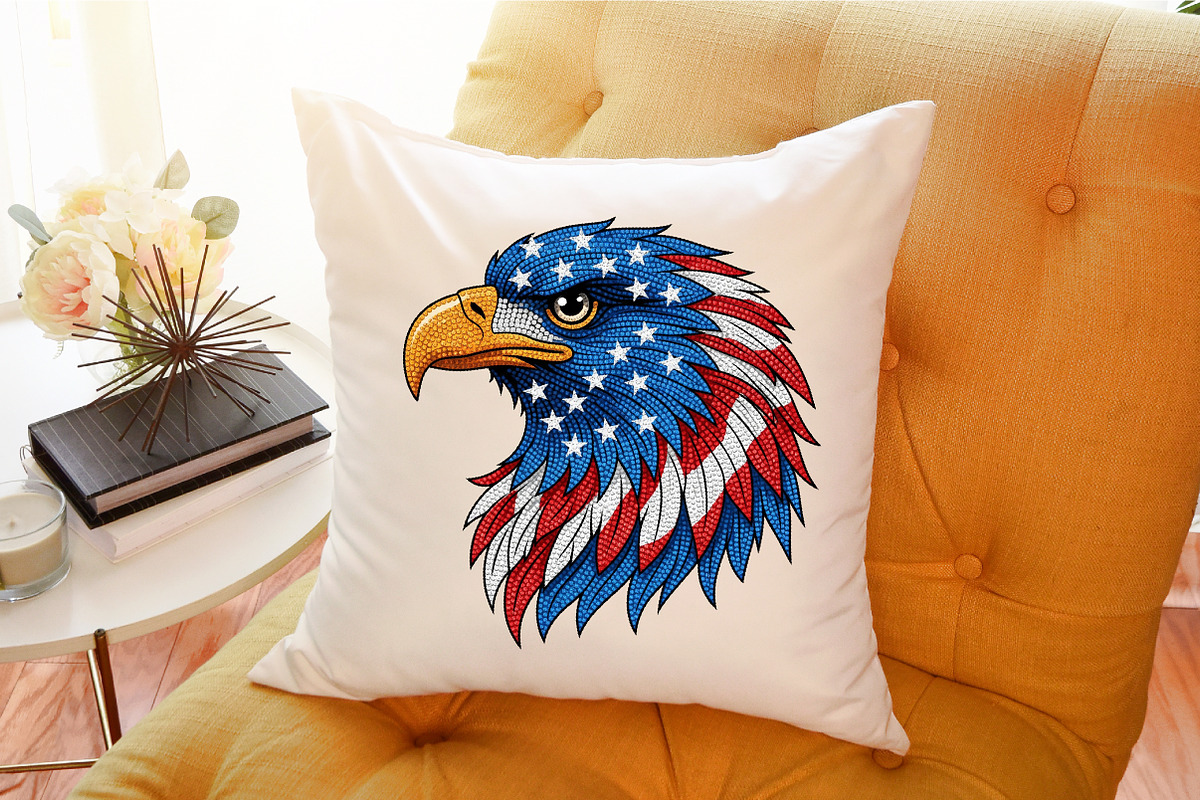 American Patriotic Eagle 4th of July, an Illustration by Sublimation Artist (Photo 9 of 9)