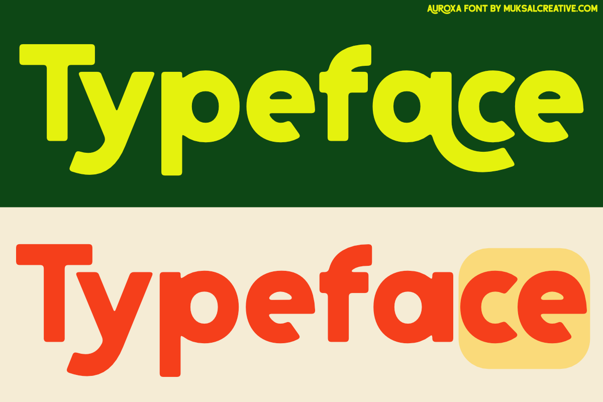 Auroxa, a Sans Serif Font by Muksal Creative (Photo 2 of 13)