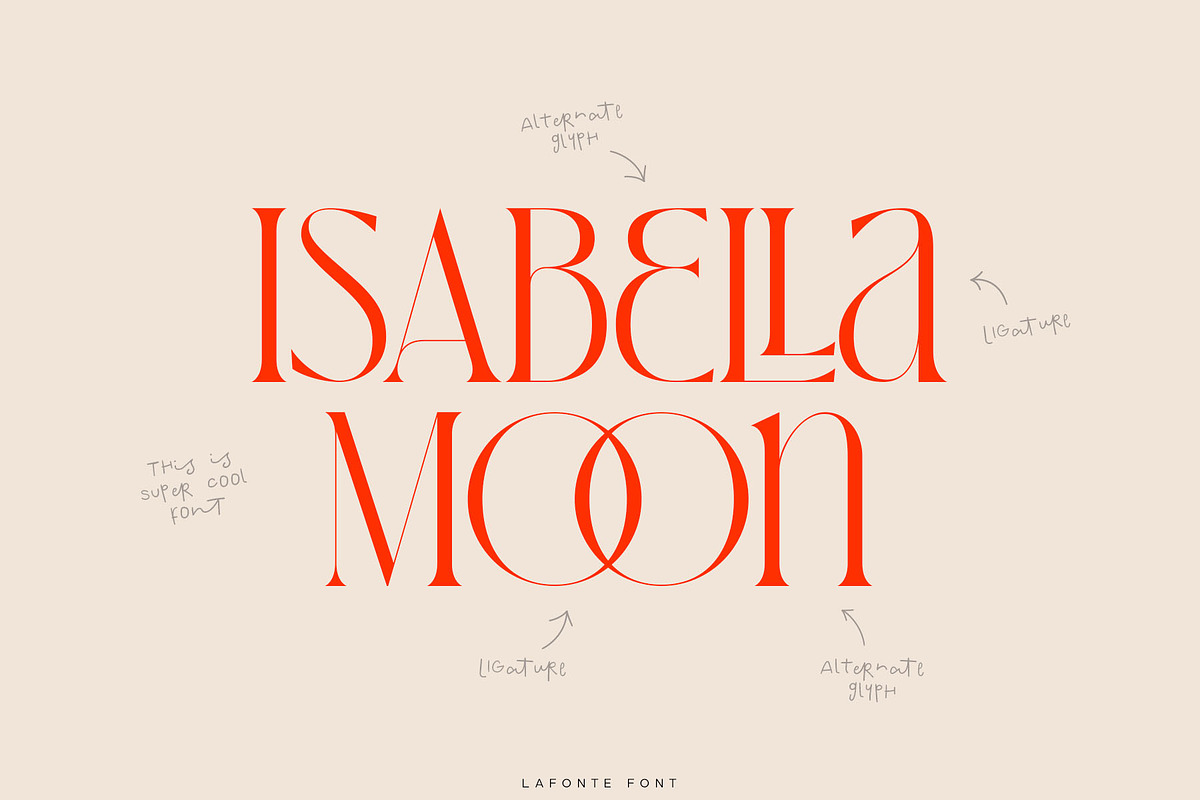 Lafonte Font, a Serif Font by vuuuds (Photo 5 of 13)