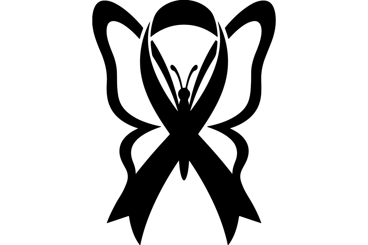 Breast Cancer Ribbon with Butterfly, a Seasonal Illustration by balal (Photo 13 of 17)