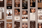 Brown Lash artist Instagram Template, a Social Media Template by My Template Studio (Thumbnail 7 of 18)