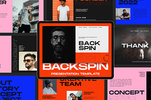 Backspin - Keynote Template