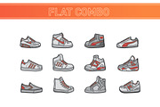 12 VECTORS SNEAKERS, an Illustration by MAX TOOLBOX (Thumbnail 6 of 8)