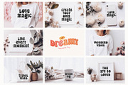 Awesome Retro Bundle - 8 Groovy Font, a Handwritten Font by BarcelonaShop (Thumbnail 5 of 8)