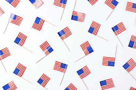American flag for Independence Day, a Holiday Photo by LanaSweet