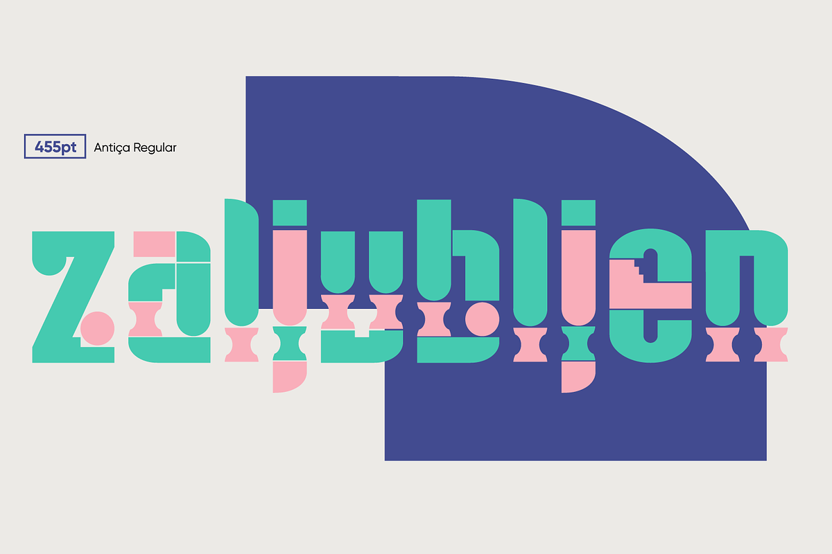 Antica Font preview 7