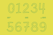 CS Ricotta Dashed, a Script Font by Craft Supply Co. (Thumbnail 6 of 8)