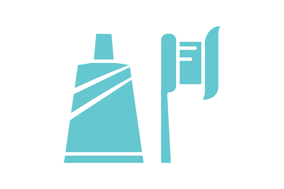 Dental icon design template, a Solid Icon by Sumberpangan (Photo 2 of 3)