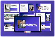 Corporate Pitch Deck Powerpoint, a Presentation Template by Annora Studio (Thumbnail 1 of 5)