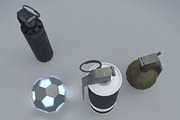 Grenades Pack, an Object 3D Model by RivermillStudios (Thumbnail 7 of 8)