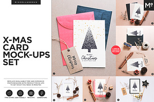 Christmas Card 7xMock-ups Generator