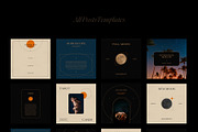 Astra Zodiac Instagram Templates, a Social Media Template by BlancheStudio (Thumbnail 8 of 11)