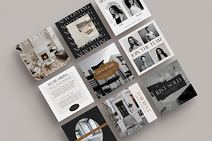 Real Estate Instagram Templates