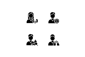 Internal organs treatment black, a Solid Icon by IMG Visuals