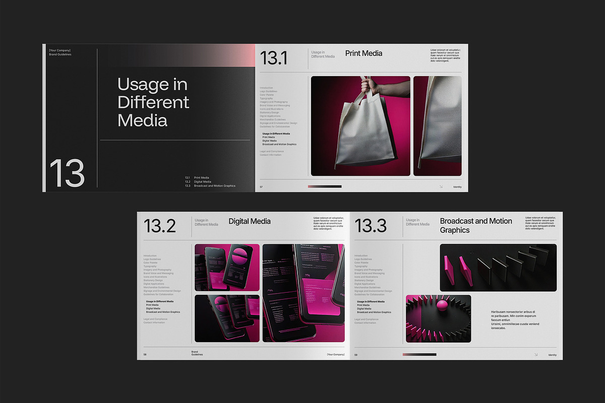 Brand Guidelines - Unioon, a Brochure Template by fakhroo (Photo 12 of 20)