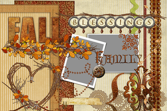 30-Fall Elements/Clipart Pack preview 5