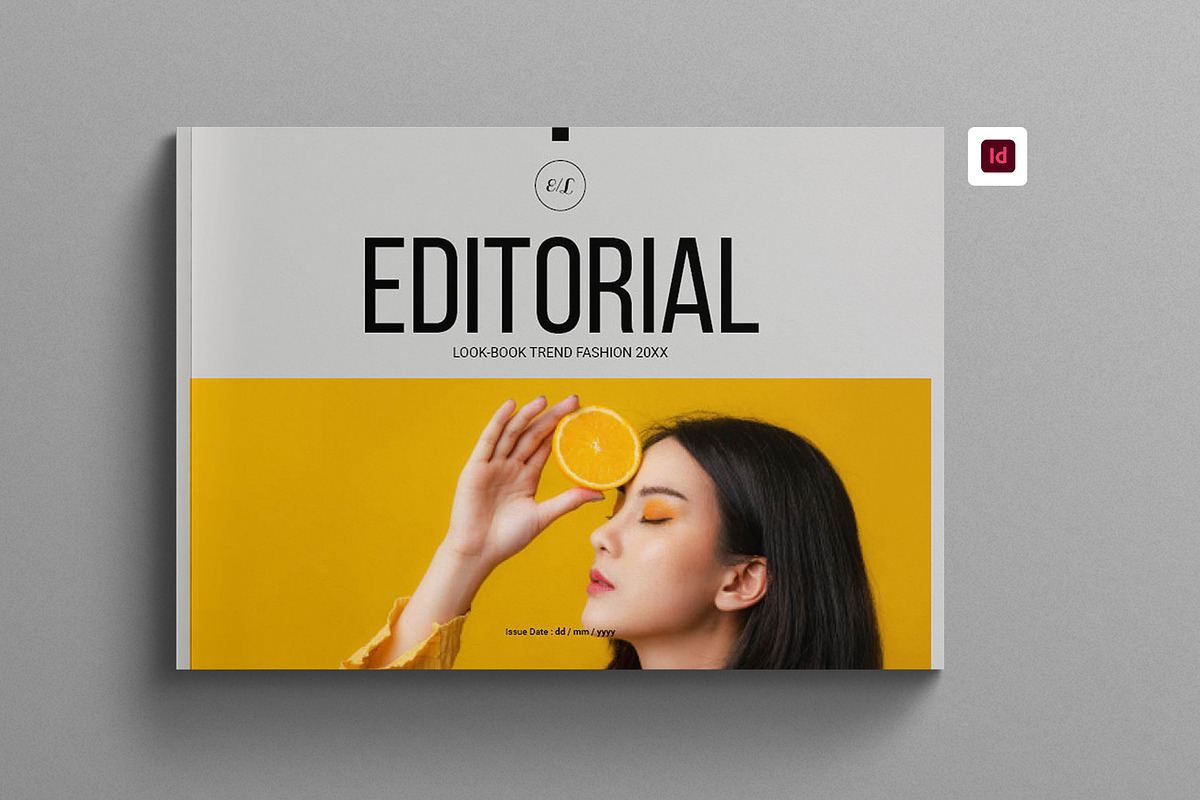 Editorial Lookbook Template Landscap