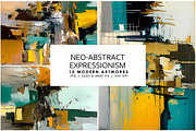Neo-Abstract Expressionism, a Texture Illustration by Digital Art Creations (Thumbnail 5 of 9)