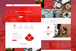 WW - One Page Responsive Theme