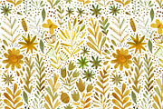 Watercolor floral elements, a Pattern Graphic by Markovka (Thumbnail 4 of 5)