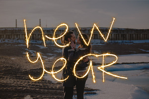 Sparklers Photo Overlays