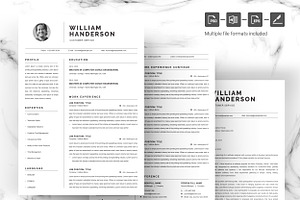 Clean And Simple Resume Template