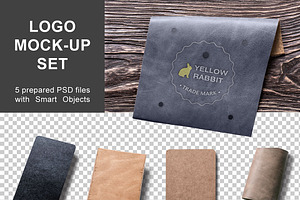 Logo Mockup Set - 5 PSD