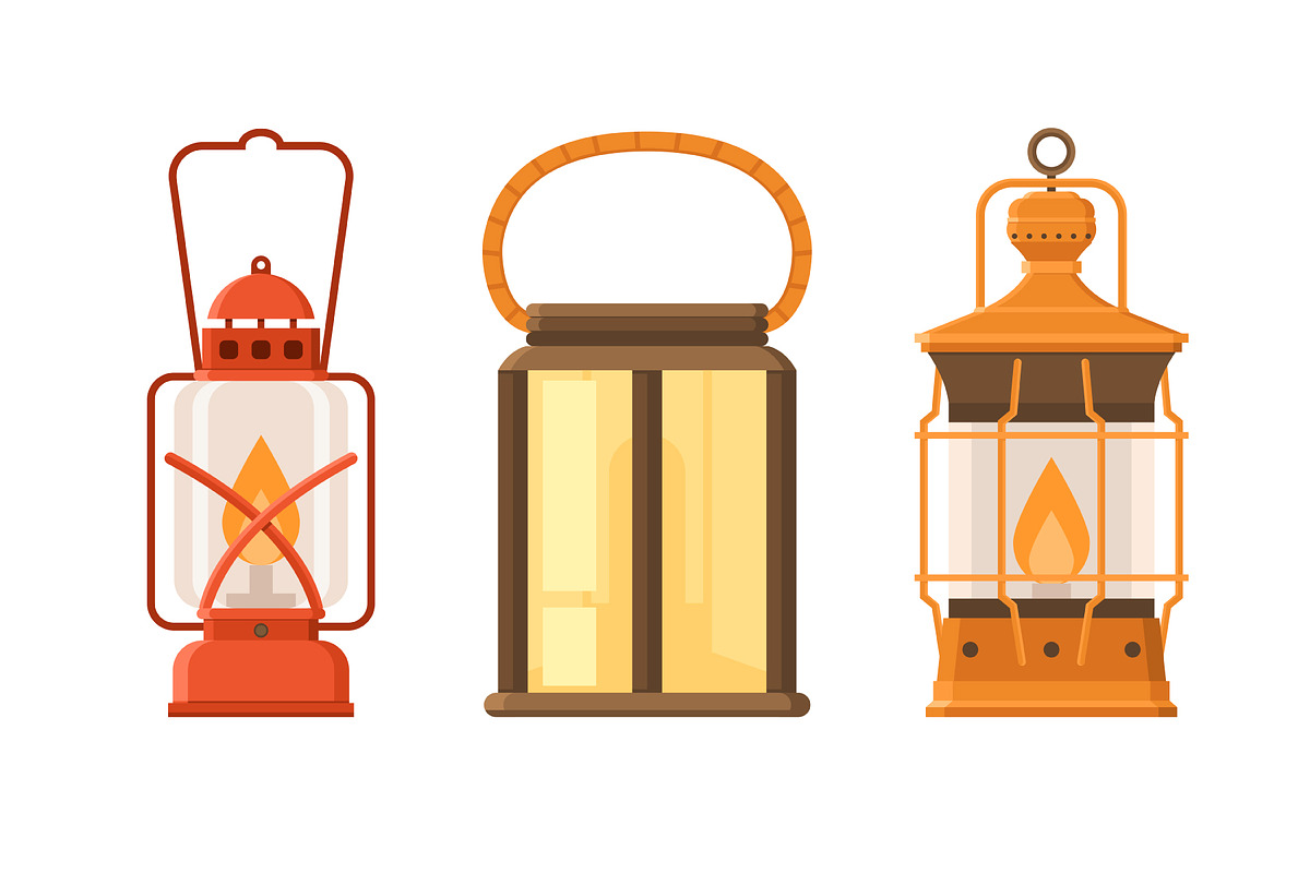 Vintage Camping Lantern Collection, an Object Graphic by Alex Krugli (Photo 6 of 6)