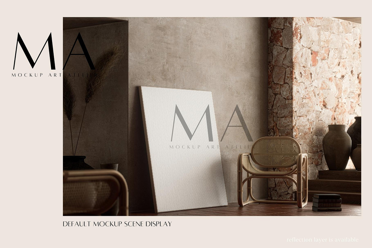 Japandi Frame Mockup Bundle, a Household Mockup by Mockup Art Atelier (Photo 3 of 21)
