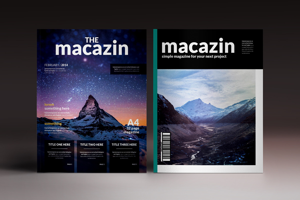Macazin MGZ, a Magazine Template by Luuqas Design (Photo 2 of 15)