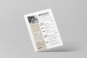 Resume / CV Canva Template & Word, a Resume Template by Template Zone (Thumbnail 3 of 7)
