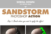 Sandstorm Photoshop Action, an Action Add-On by Sevenstyles (Thumbnail 3 of 12)